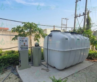 Xử lý nước thải sinh hoạt tại Thái Bình công suất 5m3/ngày