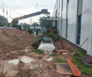 Lắp đặt hệ thống xử lý nước thải sinh hoạt 10m3/ngày tại Bình Dương