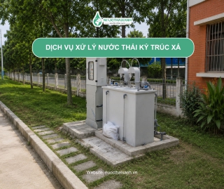 Dịch vụ xử lý nước thải ký túc xá, trường học