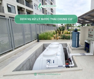 Dịch vụ xử lý nước thải chung cư