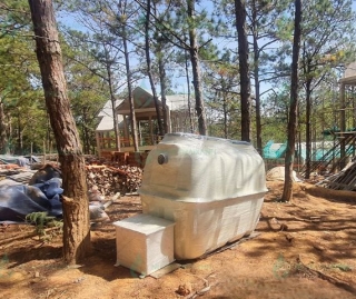 Dự án xử lý nước thải resort tại Đà Lạt công suất 1 - 10 m3