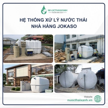 Hệ thống xử lý nước thải nhà hàng jokaso