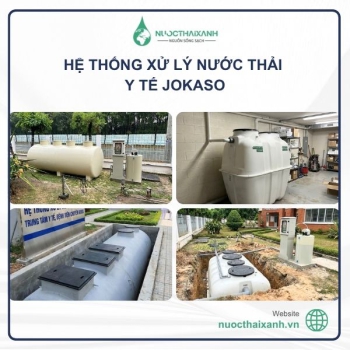 Hệ thống xử lý nước thải y tế jokaso