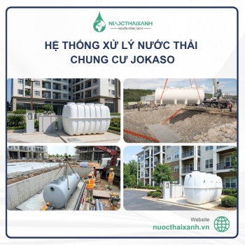 Hệ thống xử lý nước thải chung cư Jokaso
