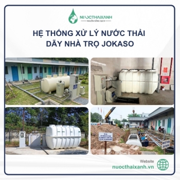 Hệ thống xử lý nước thải dãy nhà trọ Jokaso