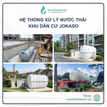 hệ thỗng xử lý nước thải khu dân cư Jokoso