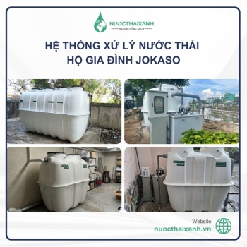 Hệ thống xử lý nước thải hộ gia đình JOKASO