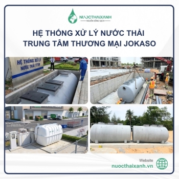 Hệ thống xử lý nước thải trung tâm thương mại Jokaso