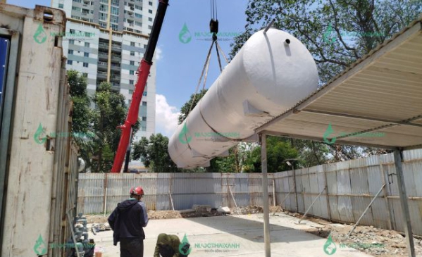 Dự án thi công hệ thống xử lý nước thải sinh hoạt 100m3 tại Quận 7, TP.HCM