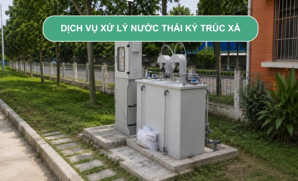 Dịch vụ xử lý nước thải ký túc xá, trường học