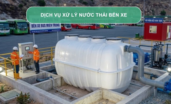 Dịch vụ xử lý nước thải tại bến xe