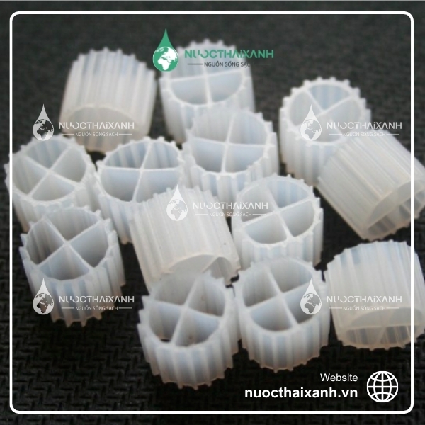 Giá thể vi sinh dạng bánh xe 4 lỗ D10xH10