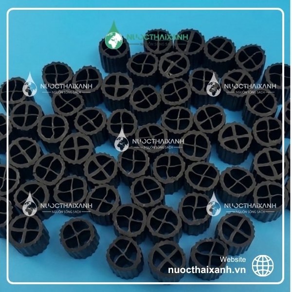 Giá thể vi sinh dạng bánh xe 4 lỗ D10xH10