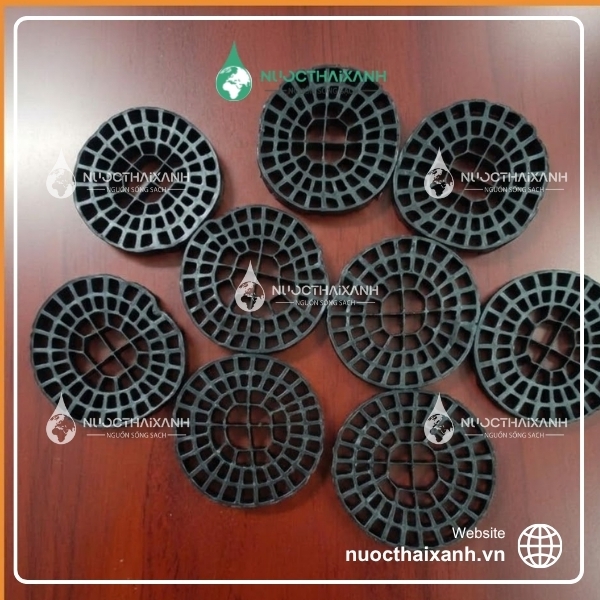 Giá thể vi sinh dạng bánh xe MBBR D25xH25
