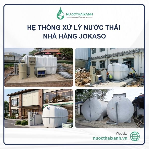 Hệ thống xử lý nước thải nhà hàng jokaso