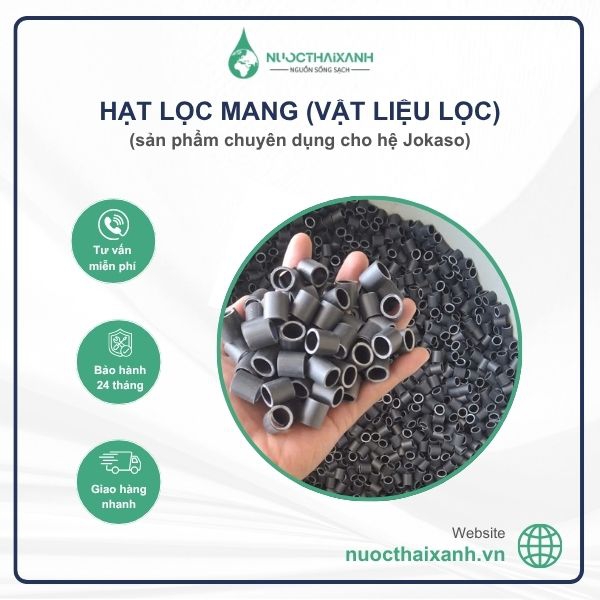 Hạt lọc mang - Vật liệu lọc chuyên dụng cho hệ thống Jokaso