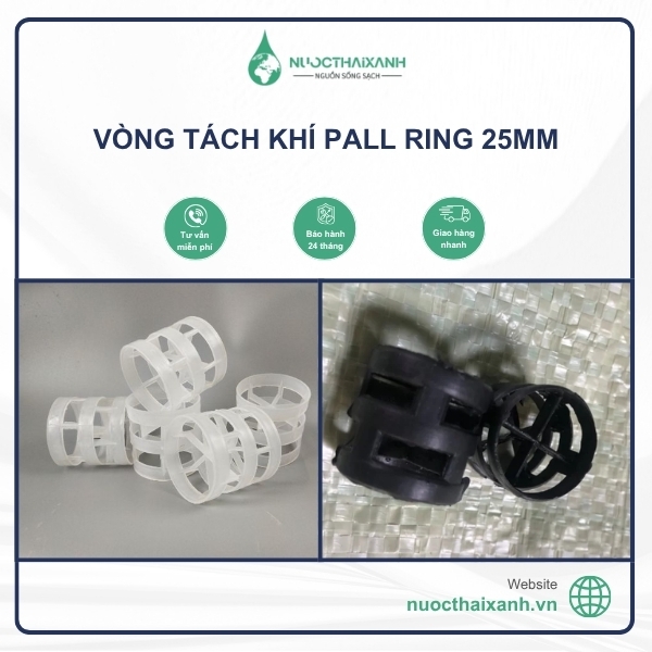 Vòng tách khí Pall Ring 25mm