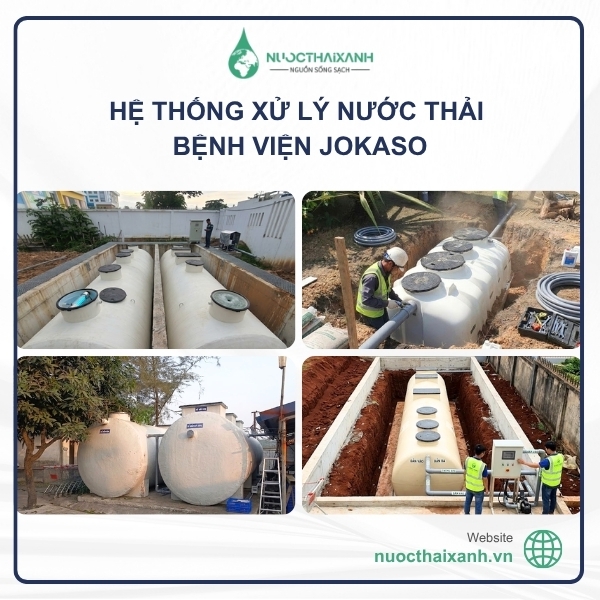Hệ thống xử lý nước thải bệnh viện Jokaso