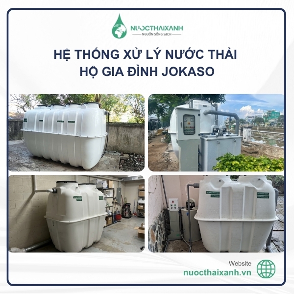 Hệ thống xử lý nước thải hộ gia đình JOKASO