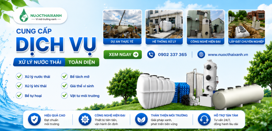 Dịch vụ xử lý nước thải