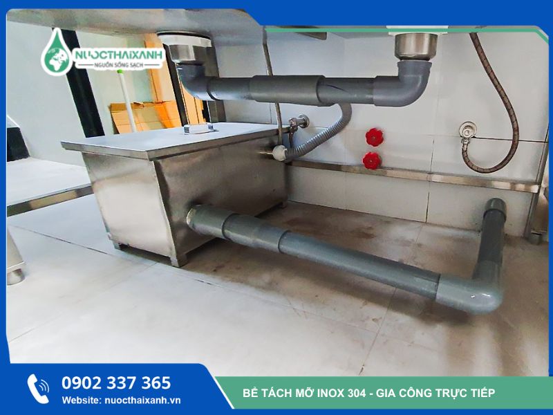 bẫy tách mỡ inox