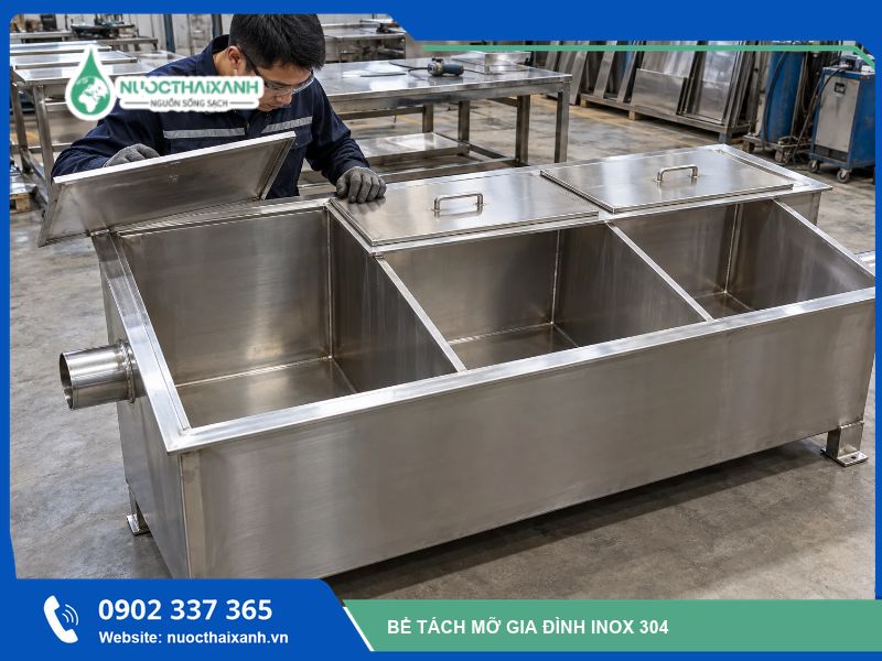 mua bể tách mỡ gia đình giá rẻ