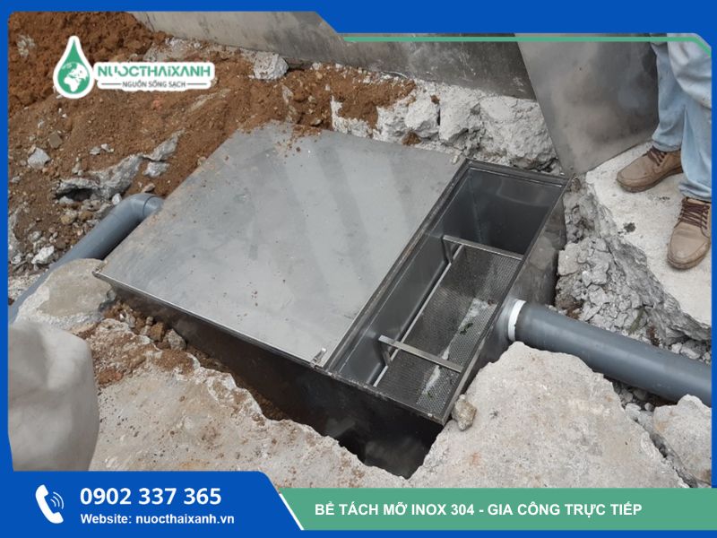 thiết bị tách dầu mỡ nhà bếp