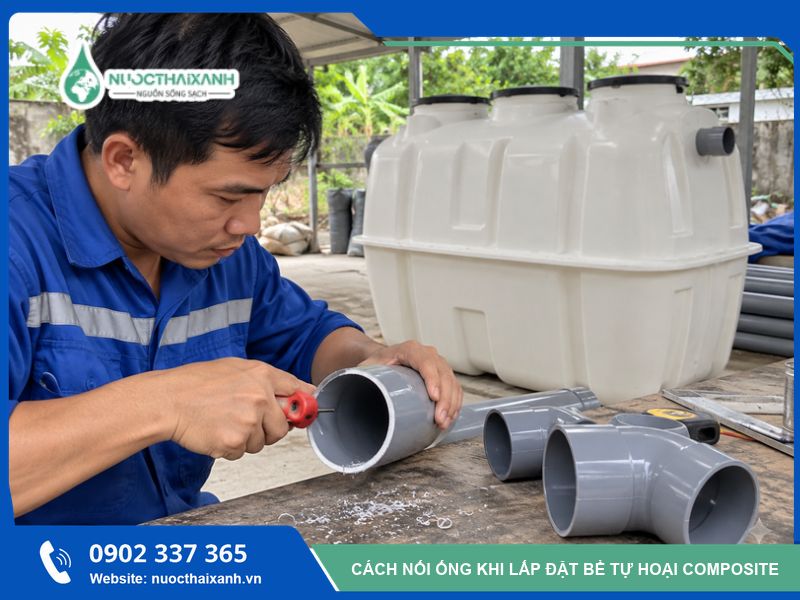 Bể tự hoại composite 3m3