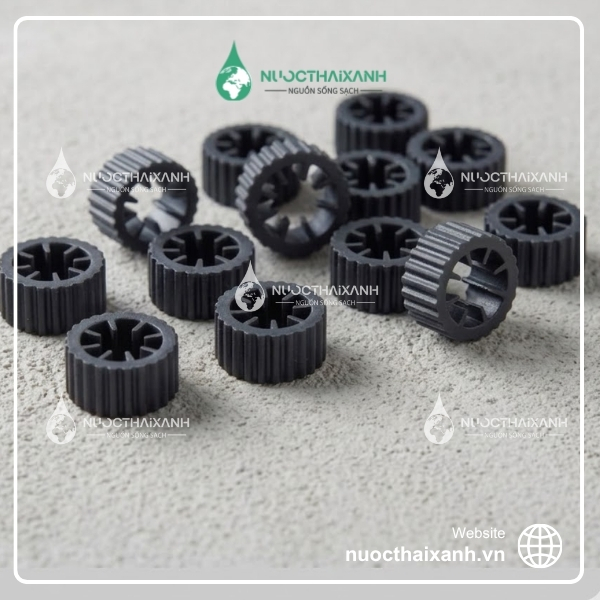 giá thể vi sinh dạng bánh xe d8