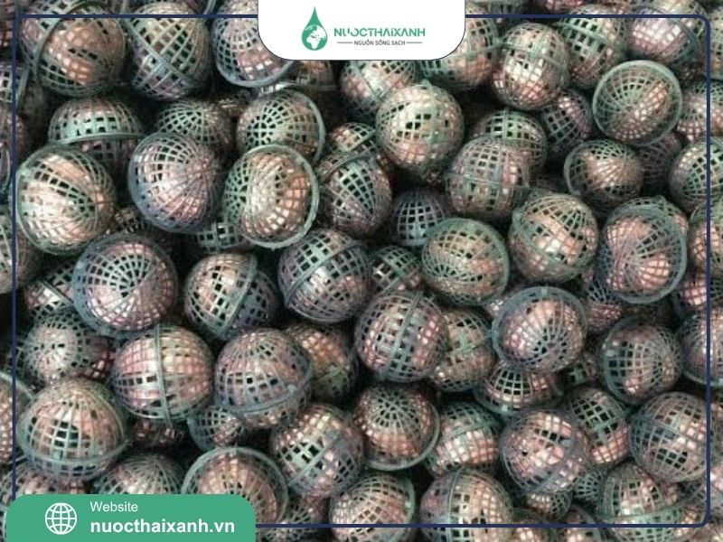 giá thể vi sinh dạng cầu