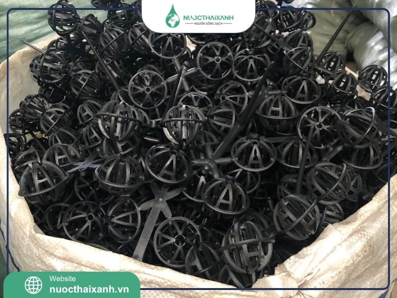 giá thể vi sinh dạng cầu d50