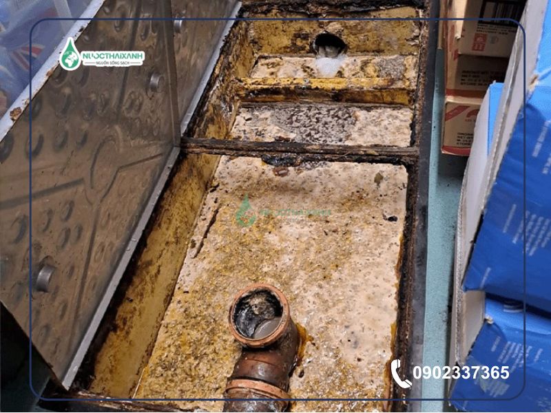 bể tách mỡ gia đình