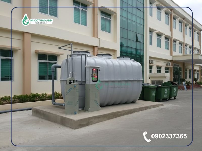 bể xử lý nước thải 25m3