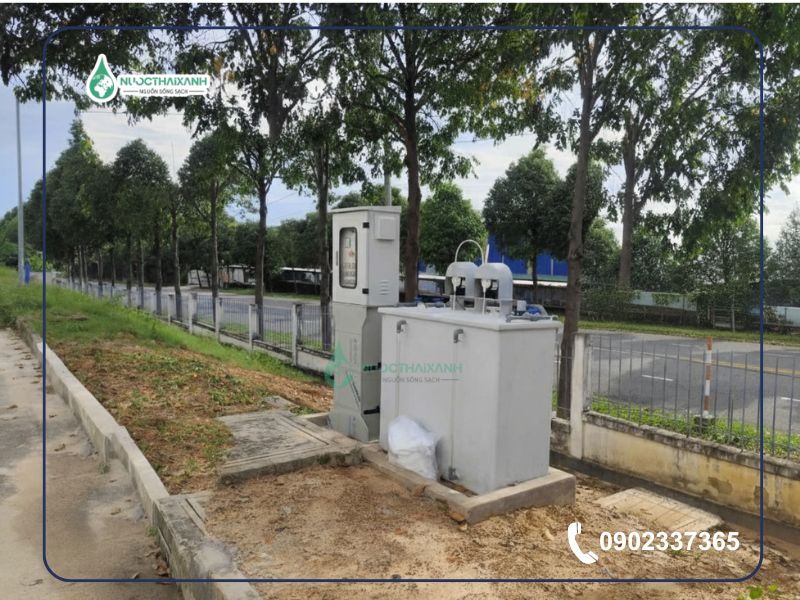 bể xử lý nước thải chôn ngầm
