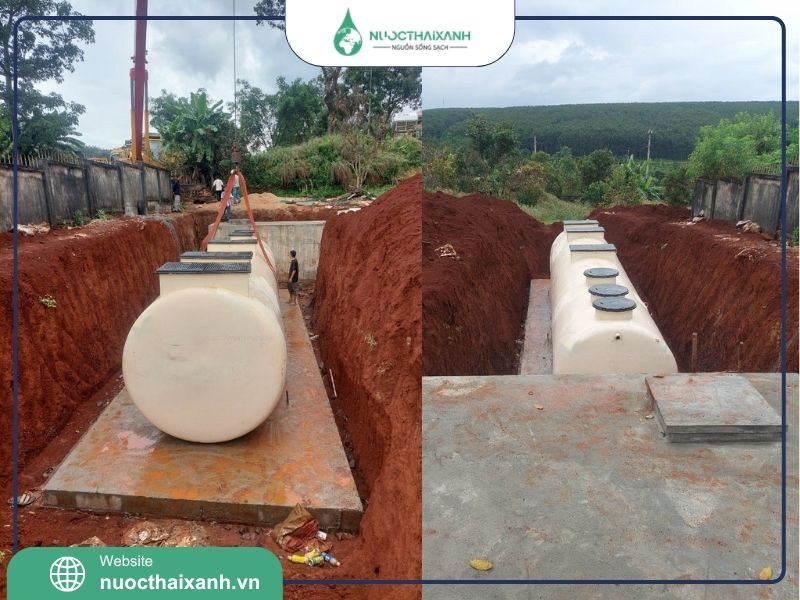 cấu tạo bể tự hoại​