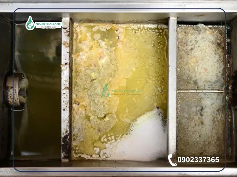 chỉ tiêu dầu mỡ trong nước thải