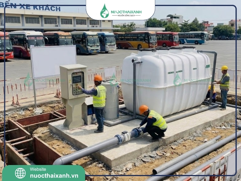 công ty xử lý nước thải bến xe