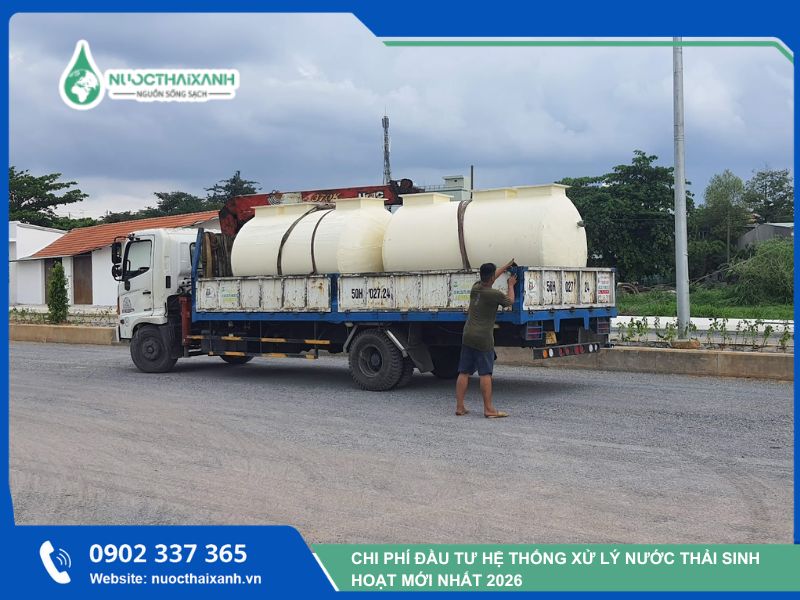 công ty xử lý nước thải sinh hoạt