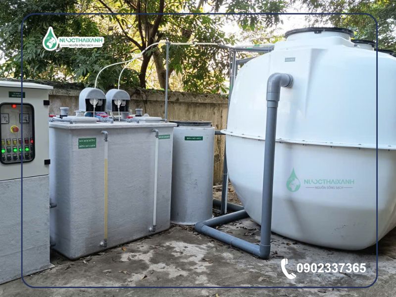 giá bể xử lý nước thải 40m3