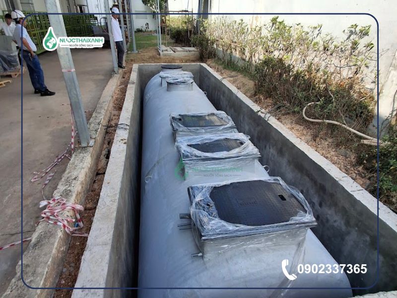 hệ thống xử lý nước thải 35m3