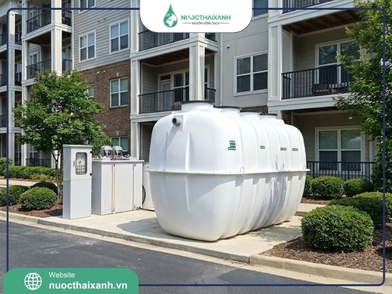 hệ thống xử lý nước thải sinh hoạt tại chỗ