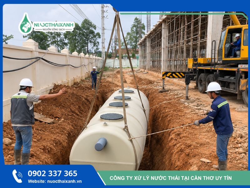 hệ thống xử lý nước thải tại cần thơ