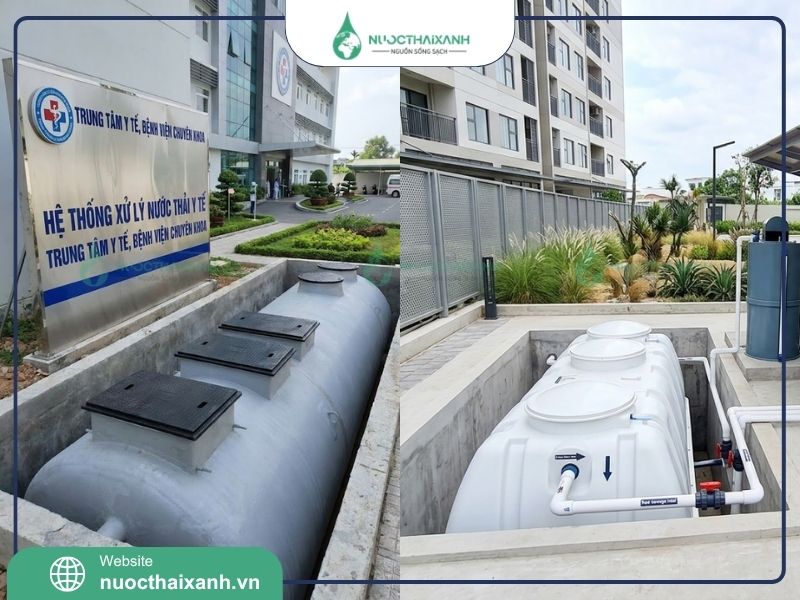hệ thống xử lý nước thải y tế tại nguồn