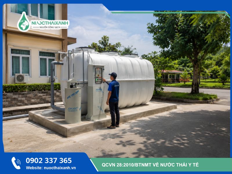 hệ thống xử lý nước thải y tế