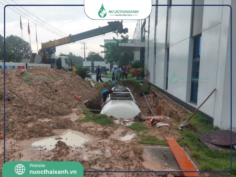 lắp đặt bể xử lý nước thải giá rẻ