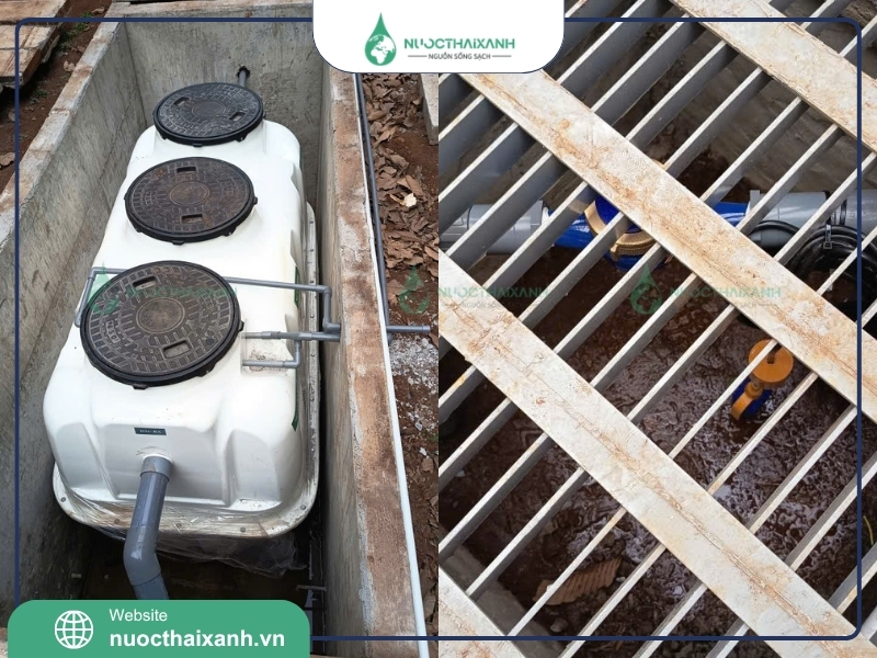 Lắp đặt bể xử lý nước thải sinh hoạt