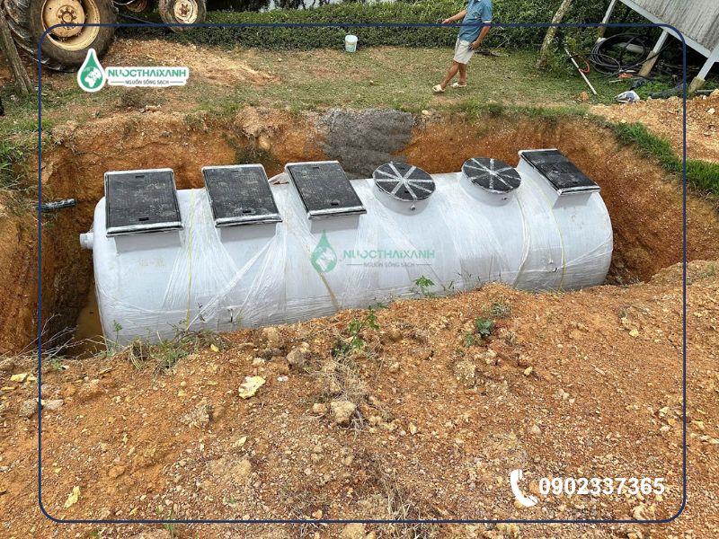 lắp đặt hệ thống xử lý nước thải 40m3