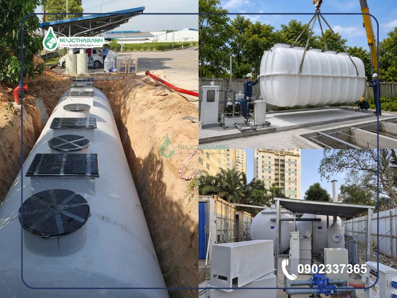 modul xử lý nước thải tại nguồn