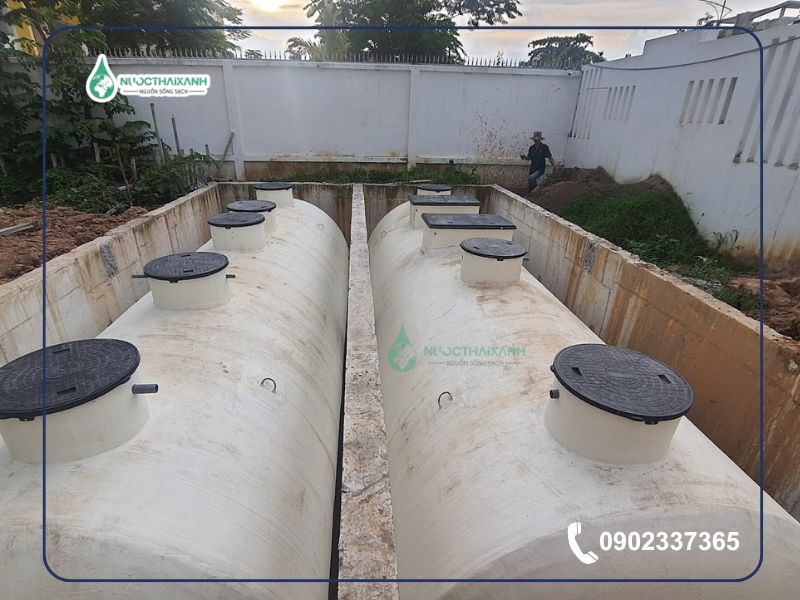 module xử lý nước thải trường học
