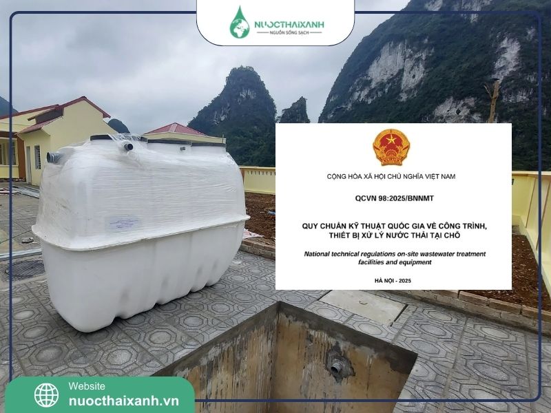 quy chuẩn xử lý nước thải 98:2025